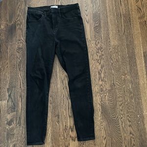 Madewell black jeans